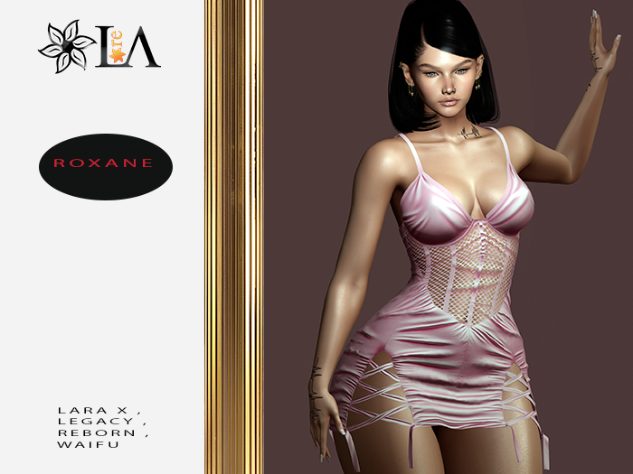 LA-Unpack  Dress Lya Pink