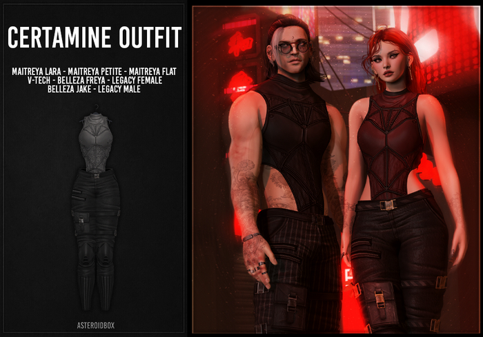 AsteroidBox. Certamine Outfit - Gray