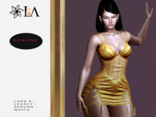 LA-Unpack  Dress Lya Orange