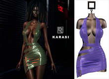 RAPTURE-Dress Karasi-Purple