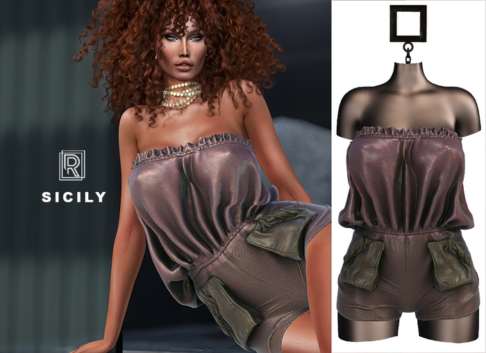 RAPTURE-Romper Sicily-Pixie