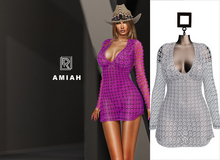 RAPTURE-Dress Amiah-Powder