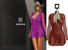 RAPTURE-Dress Amiah-Tangerine
