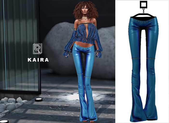 RAPTURE-Pants Kaira-Pacific Blue