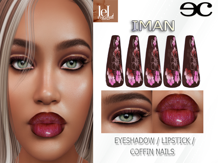 *EC* Iman Makeup+Coffin Nails LeL EvoX
