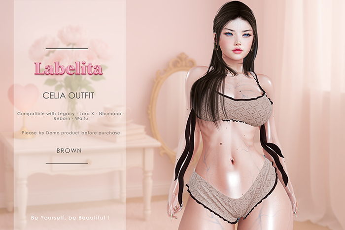 [LABELITA] Celia Outfit Brown