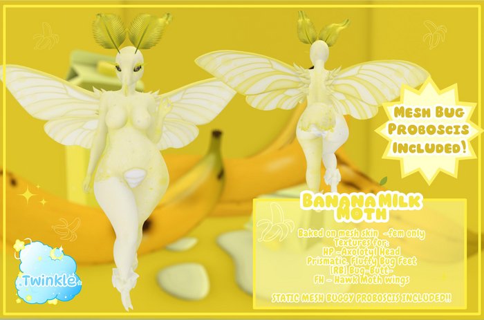 *Twinkle* Banana Milk Moth!
