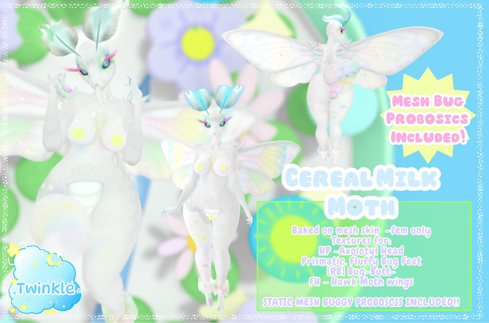 *Twinkle* Cereal Milk Moth! 