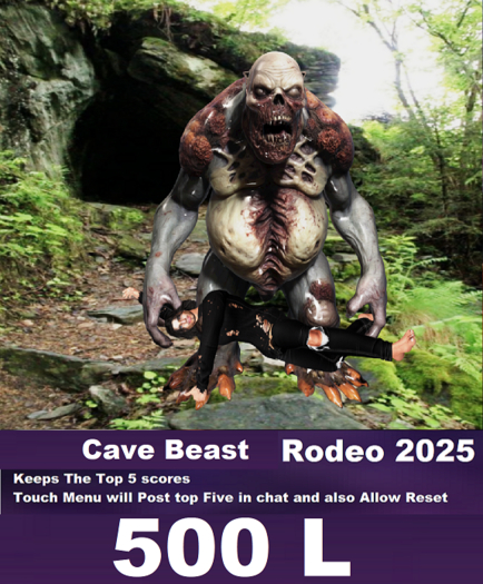 Cave Beast Rodeo Ride 2025