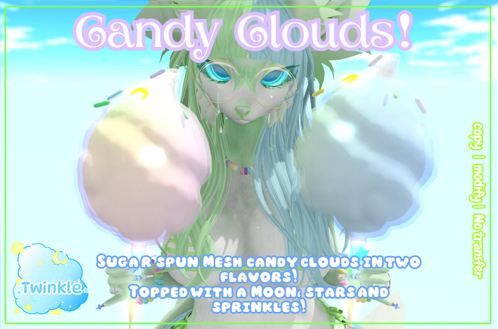 *Twinkle* Candy Clouds! 