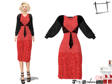2IN1 Full Perm Sleeveless Long Dress With Lace Cardigan Slink, Belleza, Tonic, Maitreya 5.3 LaraX, Legacy, Ebody Reborn