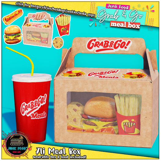Junk Food - Grab & Go Meal Box 