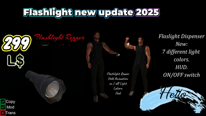 Flashlight Dispenser + Hud