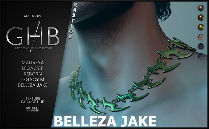 [GHB] ACCESSOIRE: RASTLOS Necklace (BELLEZA JAKE)