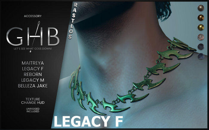 [GHB] ACCESSOIRE: RASTLOS Necklace (LEGACY F)