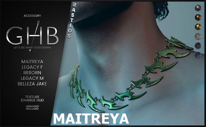 [GHB] ACCESSOIRE: RASTLOS Necklace (MAITREYA)