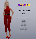 DEMO DW - Betty Retro Outfit Red