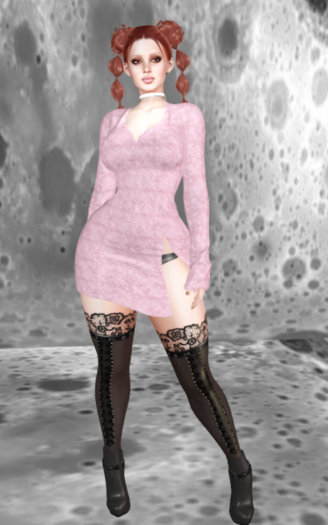 Ethereal Lace Mini Dress Set [Assorted]
