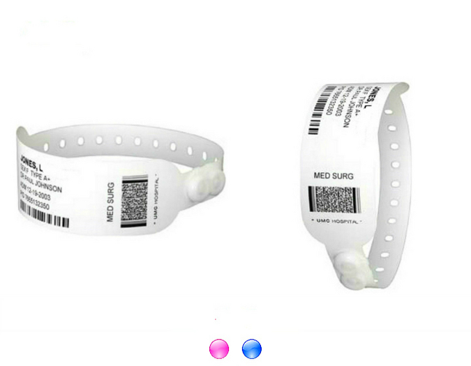 Hospital ID Bracelet, Patient Wristband 