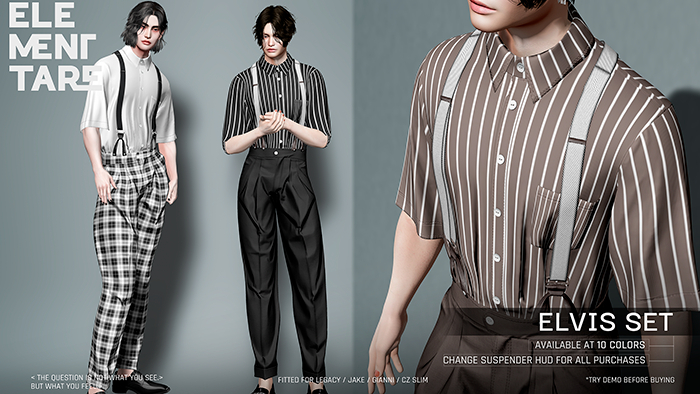 [Elementtare] Elvis Shirt -Fatpack