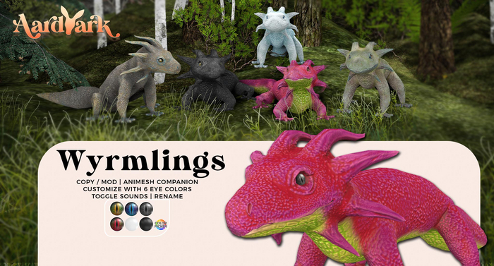 Aardvark : Wyrmlings Companion - Dragon fruit