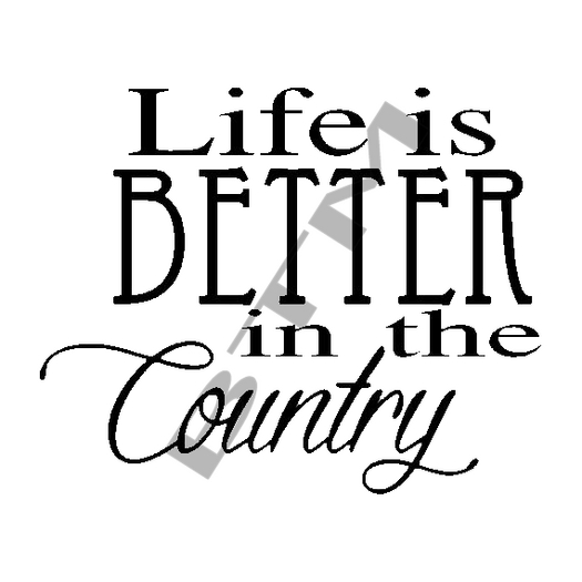 [BTM] LIFE IS BETTER DECAL