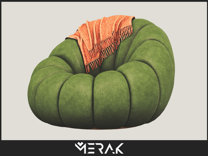 [Merak] - Pumpkin Chair (Green) PG