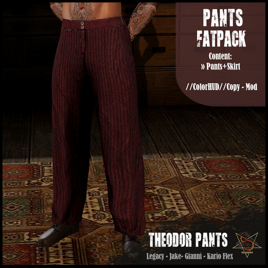 //RKS// Theodor Pants - Fatpack