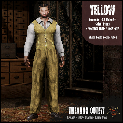 //RKS// Theodor Outfit - Yellow