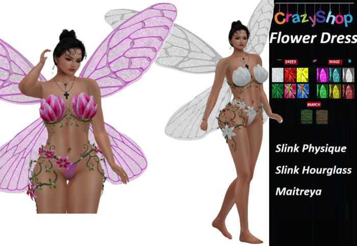 Crazy Flower Dress