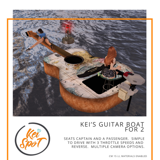 Kei's Guitar Boat for 2