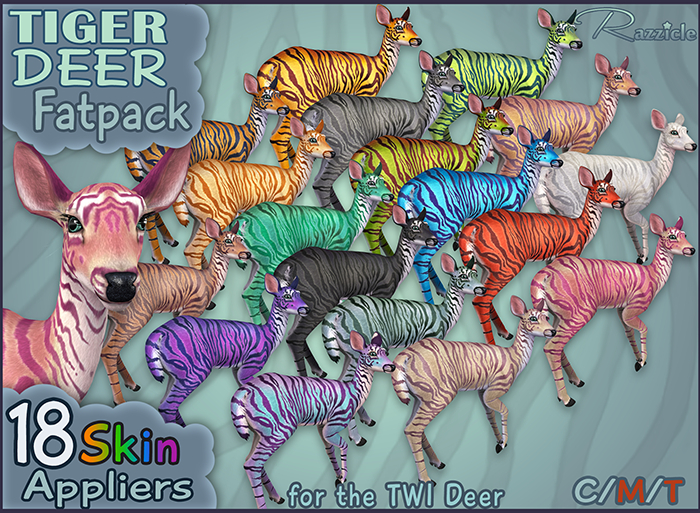 [Razzicle] Tiger Deer Fatpack (Boxed)