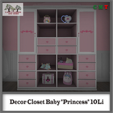 Lady's Garden - Decor Closet Baby  "Princess" 10Li