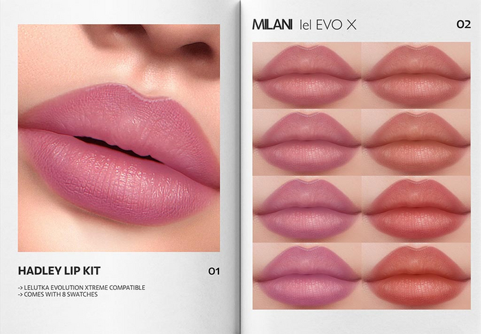 MILANI - "HADLEY" LIP KIT / DEMO