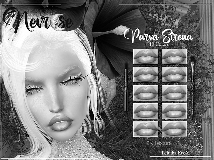 Nevrose - DEMO Parva Sirena Lipstick  "wear"