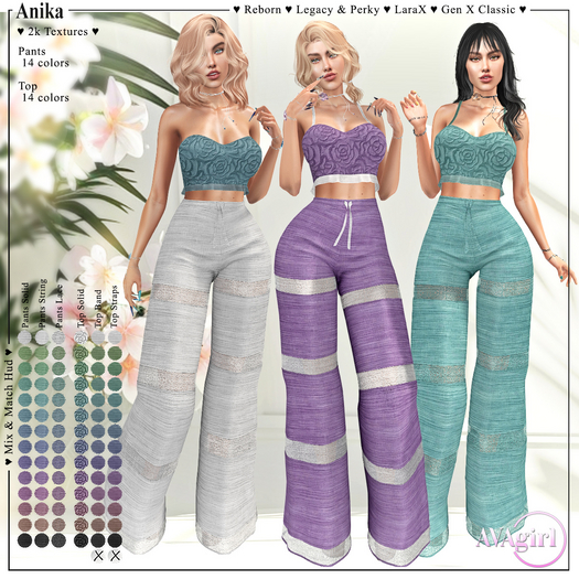 AVAgirl - Anika FATPACK ~ 2k Textures ~ DEMO 