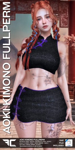FLECHA Aoki Kimono Fullperm