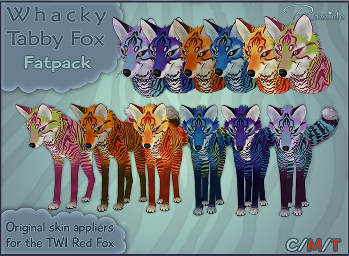 Whacky Tabby Foxes: Fatpack