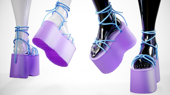 Sbrose Sandals Purple