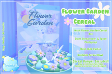 *Twinkle* Flower Garden Cereal & Bumper 