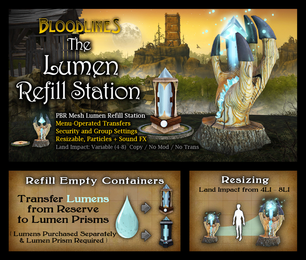 The Lumen Refill Station