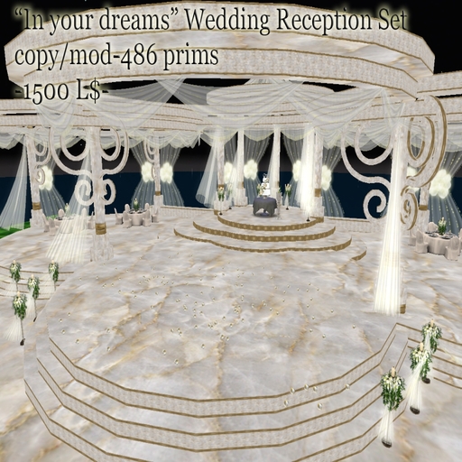 [AD] [n your dreams] wedding receptions set-MP ONLY-PERMANENTLY DISCOUNTED