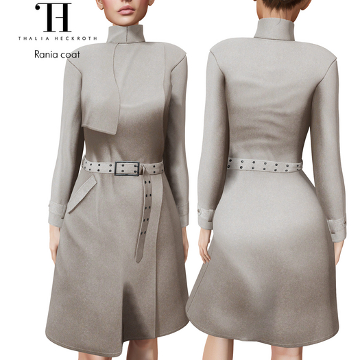 Thalia Heckroth - Rania coat BEIGE