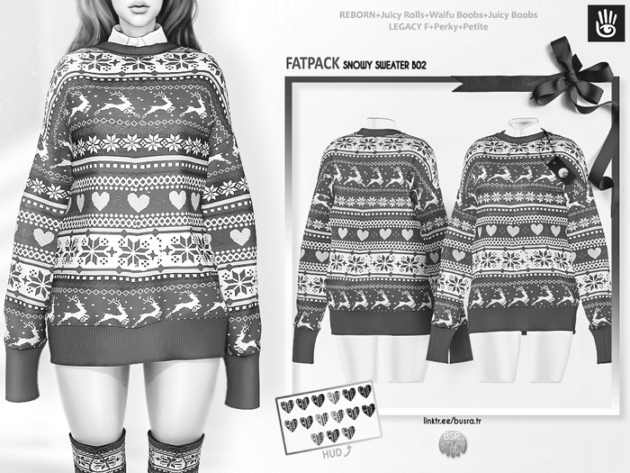 DEMO Snowy Sweater B02 FATPACK 