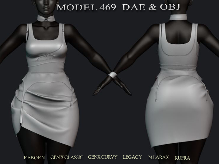 !GUTTO! MODEL 469  DAE & OBJ