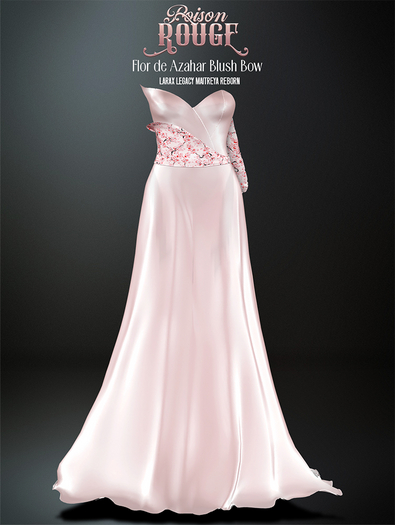 POISON ROUGE Flor de Azahar -Aurora Coll- Blush Bow 