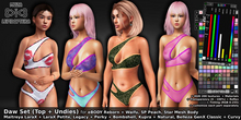 demo}>i<{ MUZA Daw Set (Top+Undies)+ HUD