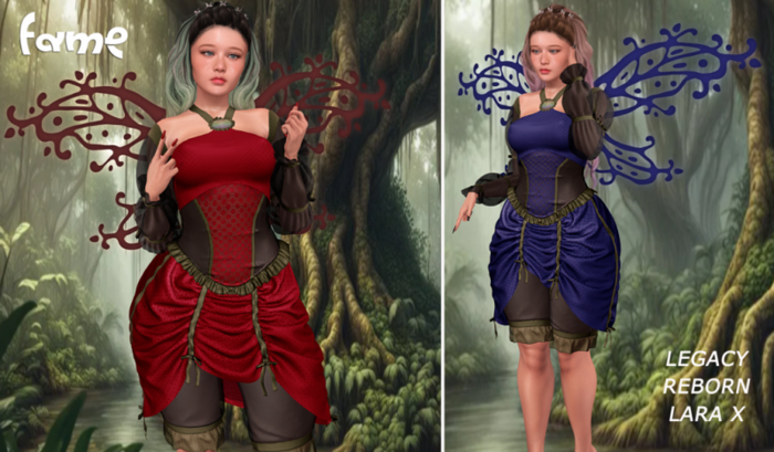 [FAME]  Set - Faina Dark / FATPACK