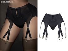 SOJOUR - Zelma garter - crow