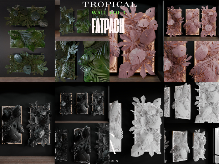 Tropical Wall Vol.3 FATPACK - CANARUN - (Rezzme)